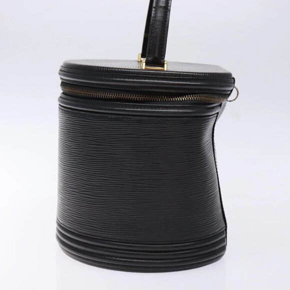 LOUIS VUITTON Epi Cannes Hand Bag Black M48032 LV Auth gh638 - Picture 11 of 15